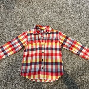 Like New: Tea Collection Flannel Shirt, Size 6